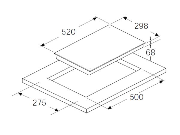 bản vẽ kỹ thuật bếp 536.01.670