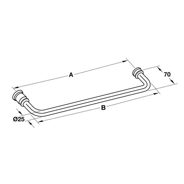 bản vẽ kỹ thuật tay nắm phòng tắm kính hafele 903.12.361 903.12.363 903.12.365