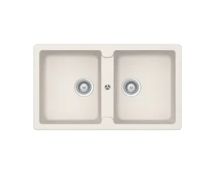 Chậu đá Hafele 860mm HS19-GEN2S90 màu kem 570.36.400