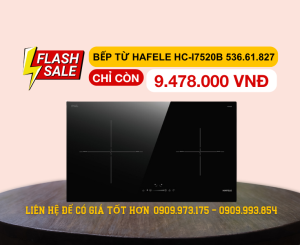 Bếp từ Hafele 2 vùng nấu HC-I7520B 536.61.827