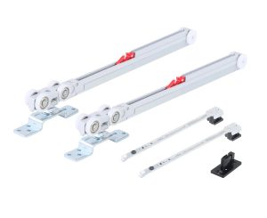 Phụ kiện cửa lùa giảm chấn và tự đóng 2 bên Hafele SLIDO CLASSIC 120-P 941.02.039