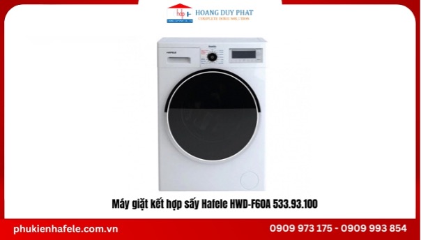 Máy giặt kết hợp sấy Hafele HWD-F60A 533.93.100 
