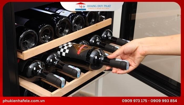 Giá bán của tủ rượu vang Hafele sẽ phụ thuộc vào nhiều yếu tố