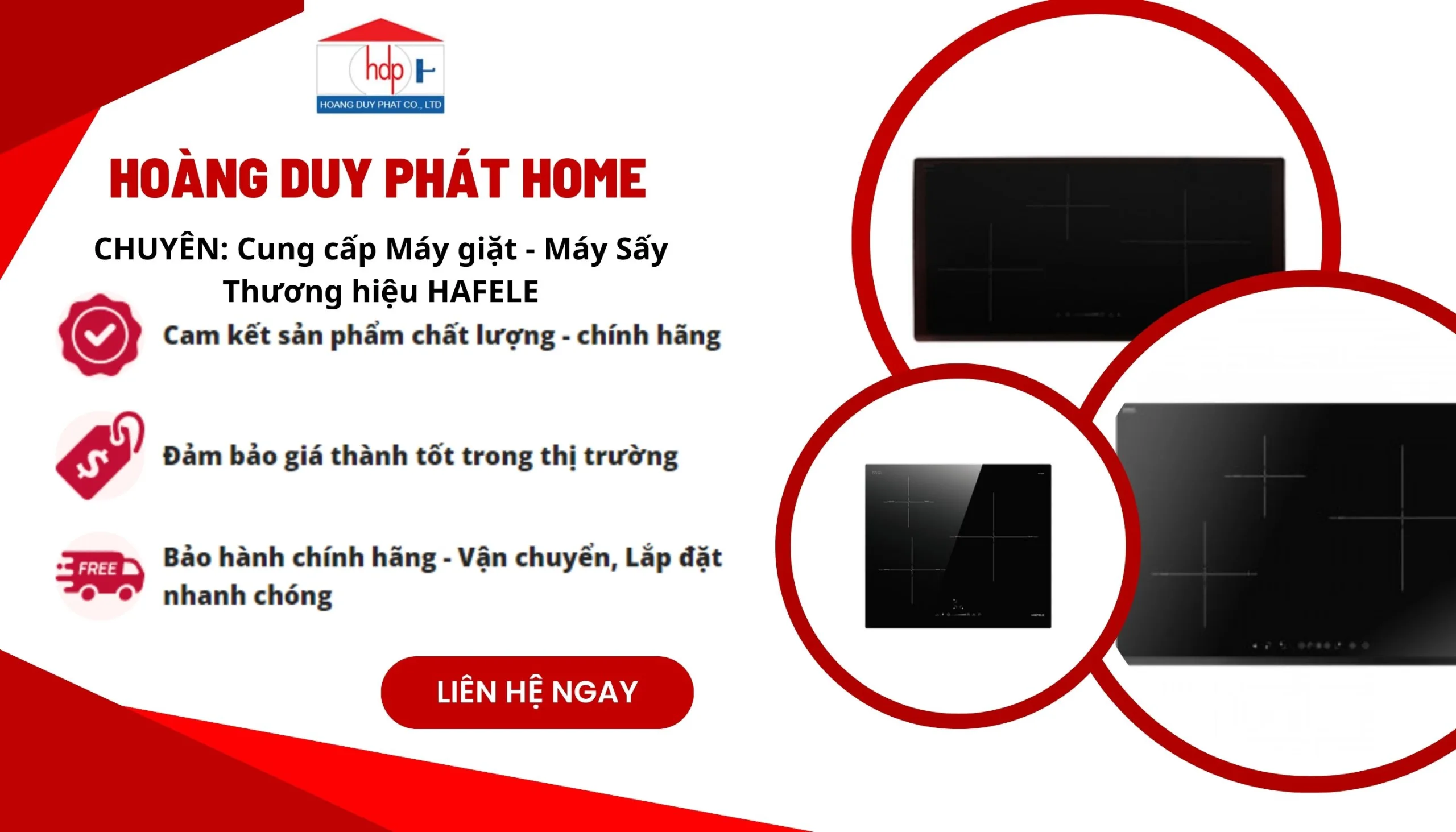 Địa chỉ mua bếp từ Hafele chính hãng