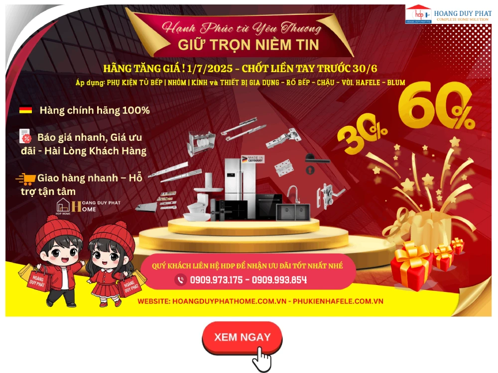 khuyến mãi hafele