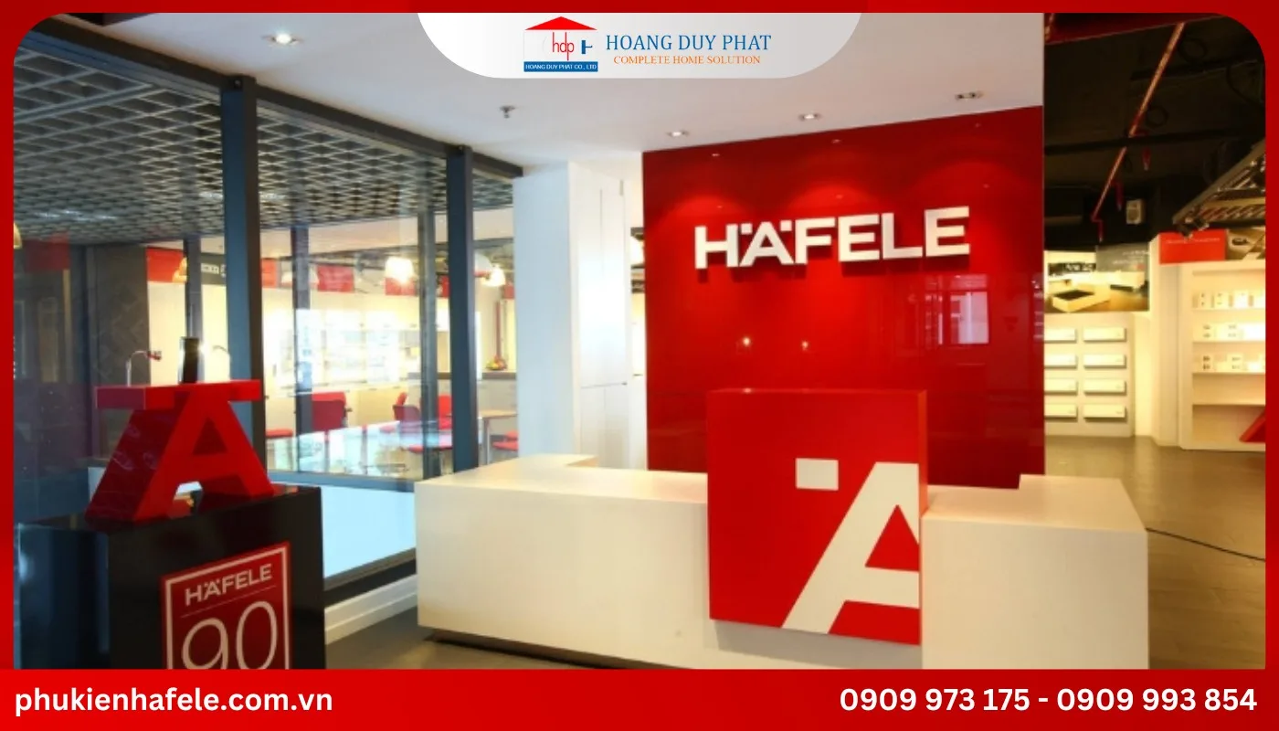 Hafele là thương hiệu uy tín, nổi tiếng từ Đức