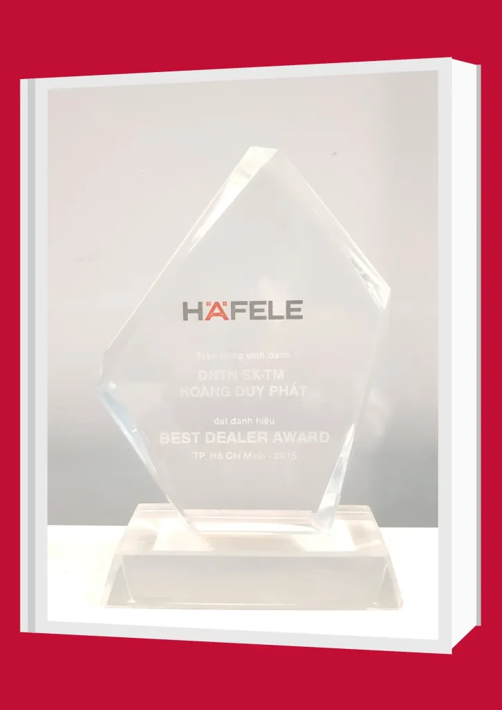 Giải thưởng nhà phân phối Hafele xuất sắc 2015