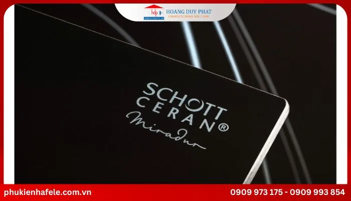 Schott Ceran là loại mặt kính bếp từ nổi tiếng của Đức
