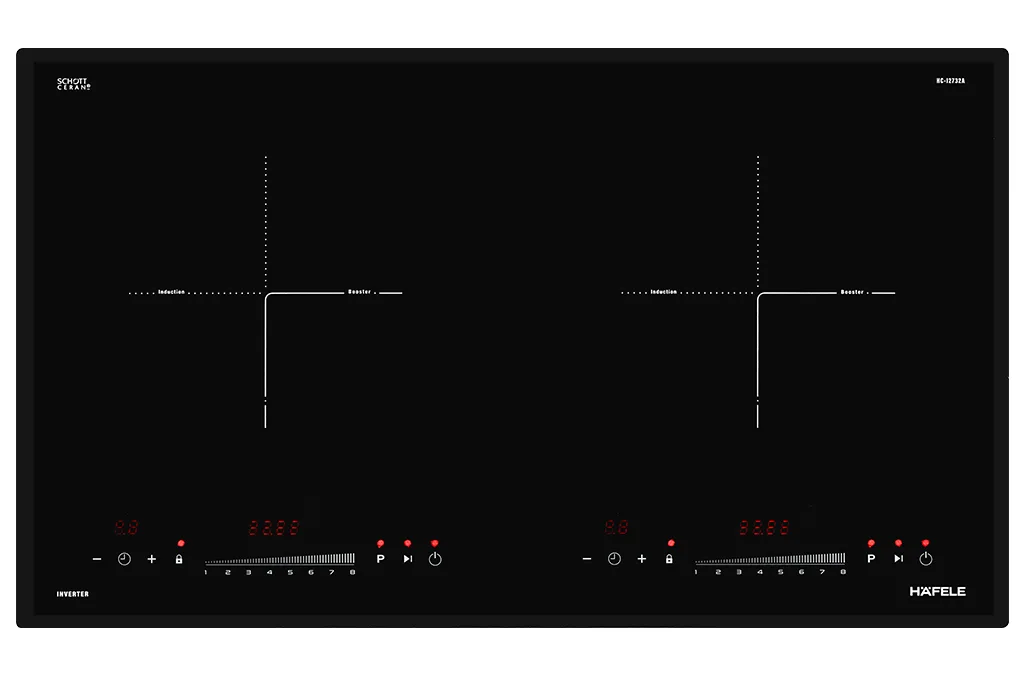 Bếp từ 2 vùng nấu Hafele HC-I2732A 536.61.726 hình sản phẩm 2