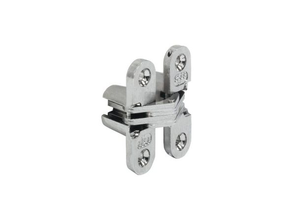 HINGE FOR WOOD THICKNESS 13 - 51MM Nickel plated