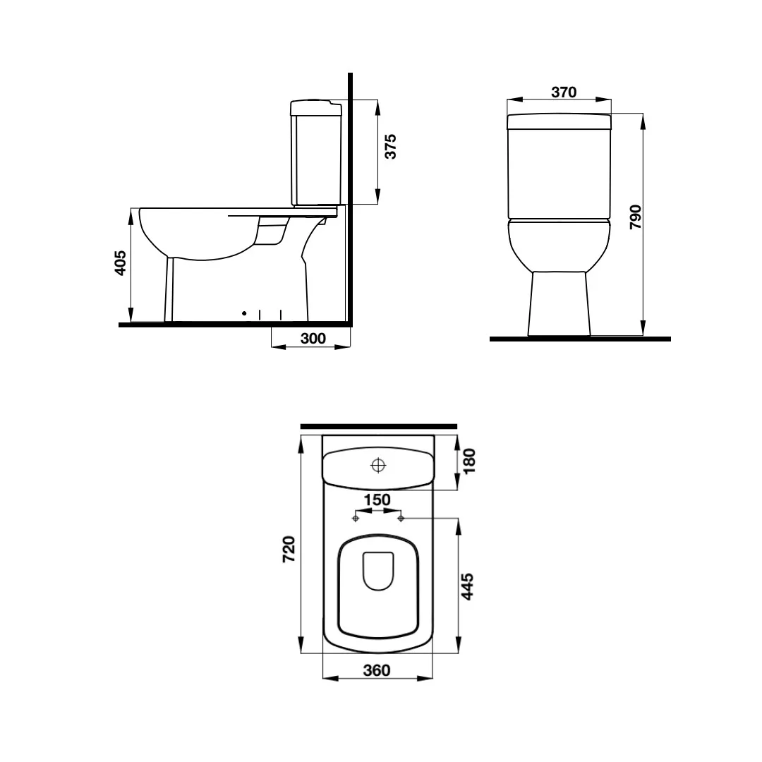 bản vẽ kỹ thuật bồn cầu hafele 588.79.405