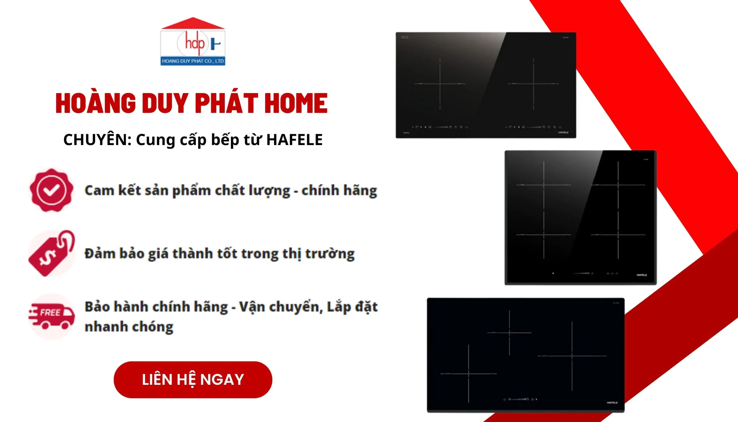 Địa chỉ mua bếp từ Hafele giá rẻ