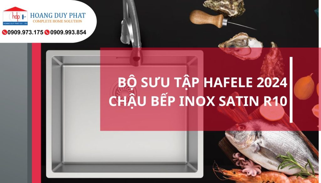 CHẬU BẾP INOX SATIN R10