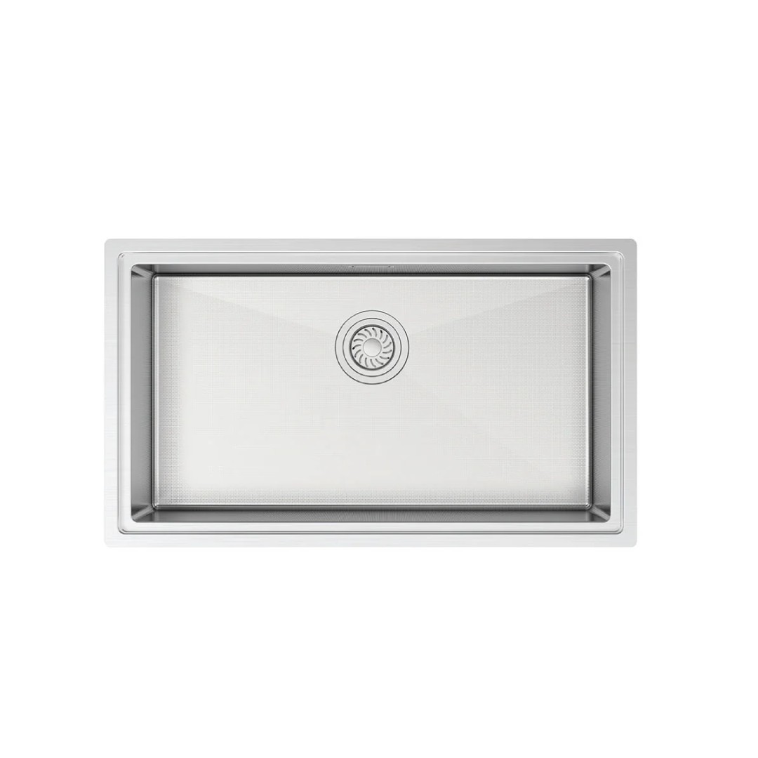 Chậu Inox Hafele 760mm HS24-SSN1S-7644 567.24.467 image 3 Chậu Inox Hafele 760mm HS24-SSN1S-7644 567.24.467 image 3