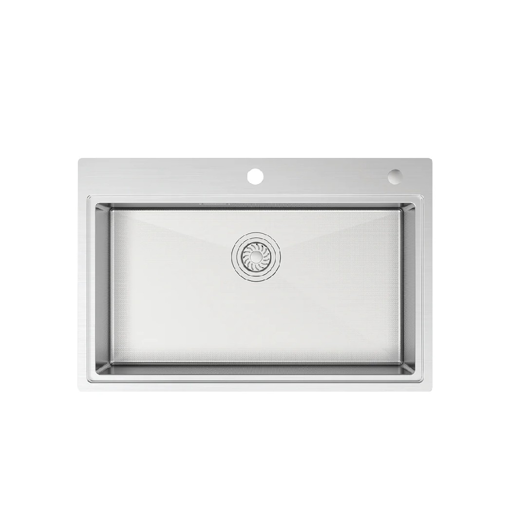Chậu Inox Hafele 760mm HS24-SSN1S-7650 567.20.627 image 3 Chậu Inox Hafele 760mm HS24-SSN1S-7650 567.20.627 image 3