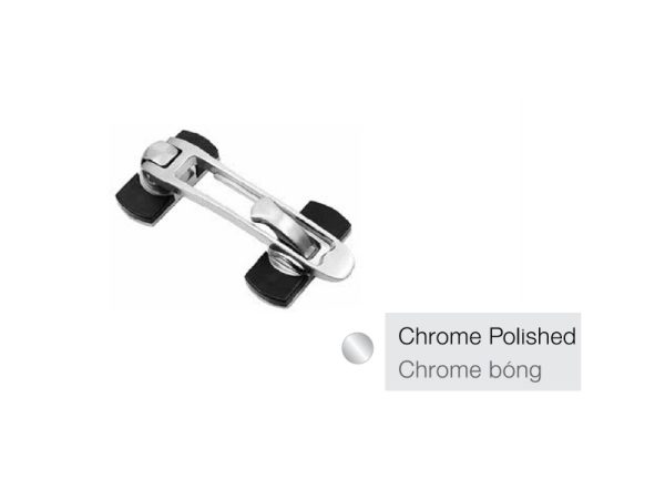 Chốt an toàn dạng gài màu chrome bóng Hafele 911.59.473