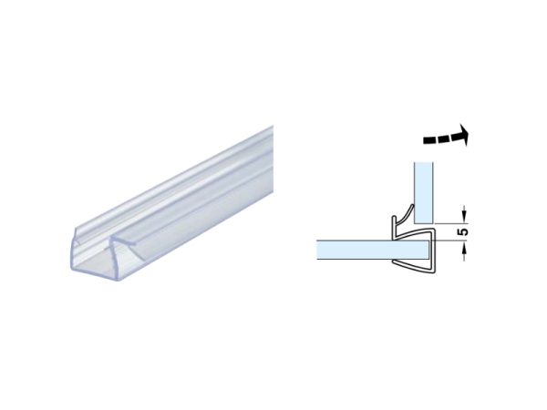 ron cửa kính hafele 950.50.003 950.50.002