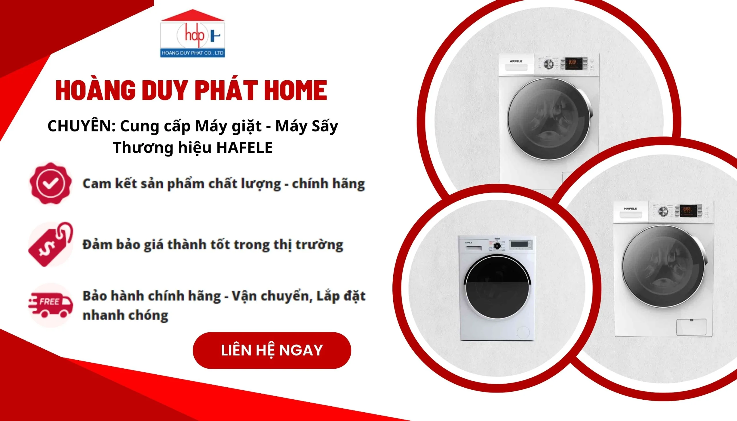 Mua máy giấy sấy chính hãng Hafele tại Hoàng Duy Phát