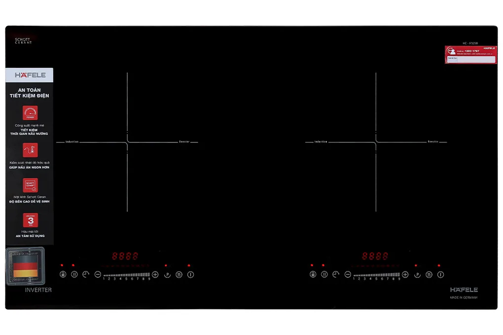 Bếp từ Hafele HC-I7325B 533.09.979 image 4