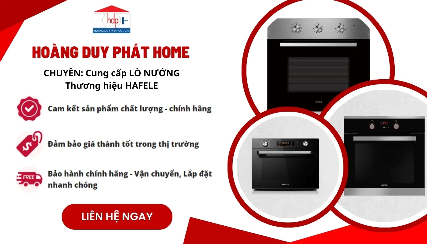 Địa chỉ mua lò nướng Hafele uy tín hàng đầu