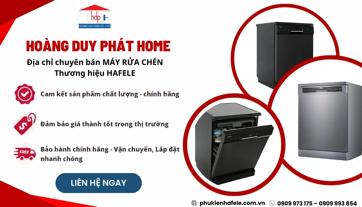 Cửa hàng chuyên bán máy rửa bát hafele chính hãng