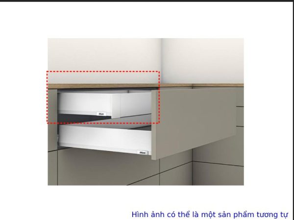 Ray hộp âm Blum MERIVOBOX IR1 chiều cao M 91mm – màu trắng