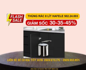 Thùng rác Hafele 8 Lít 502.24.003