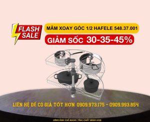 Kệ góc Hafele 180 độ 800mm 548.37.001