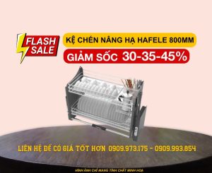 hafele kệ chén nâng hạ 800mm