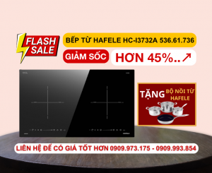 Bếp từ Hafele 2 vùng nấu HC-I3732A 536.61.736