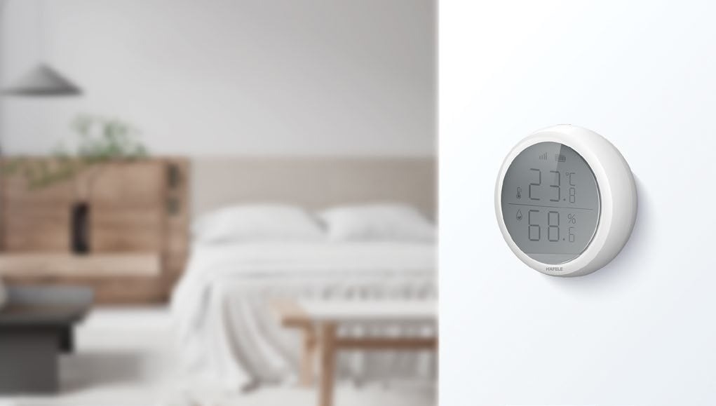Cảm biến nhiệt độ và độ ẩm Hafele HSL-THS02 985.03.029 hinh minh hoa Cảm biến nhiệt độ và độ ẩm Hafele HSL-THS02 985.03.029