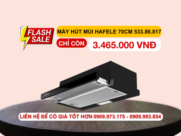 Máy Hút Mùi Âm Tủ HH-TT70A 70cm Hafele 533.86.817