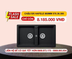Chậu Rửa Đá HS19-GEN2S90 Hafele 570.36.300