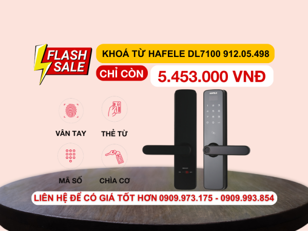 Khóa Điện Tử DL7100 Hafele 912.05.498
