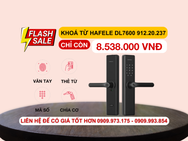 khóa điện tử hafele DL7600 912.20.237
