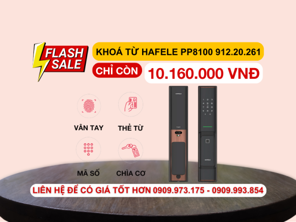Khóa Điện Tử PP8100 Hafele 912.20.261