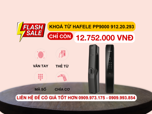 khóa điện tử hafele PP9000 912.20.293
