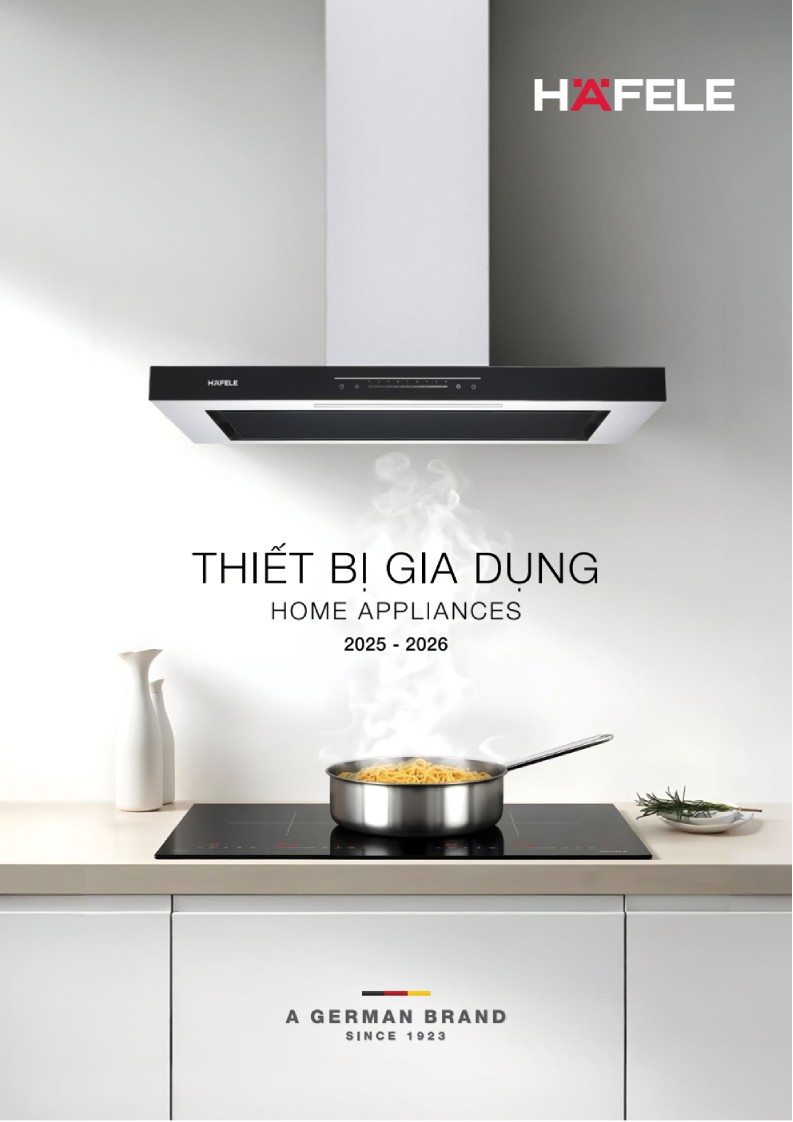 catalogue thiết bị bếp hafele