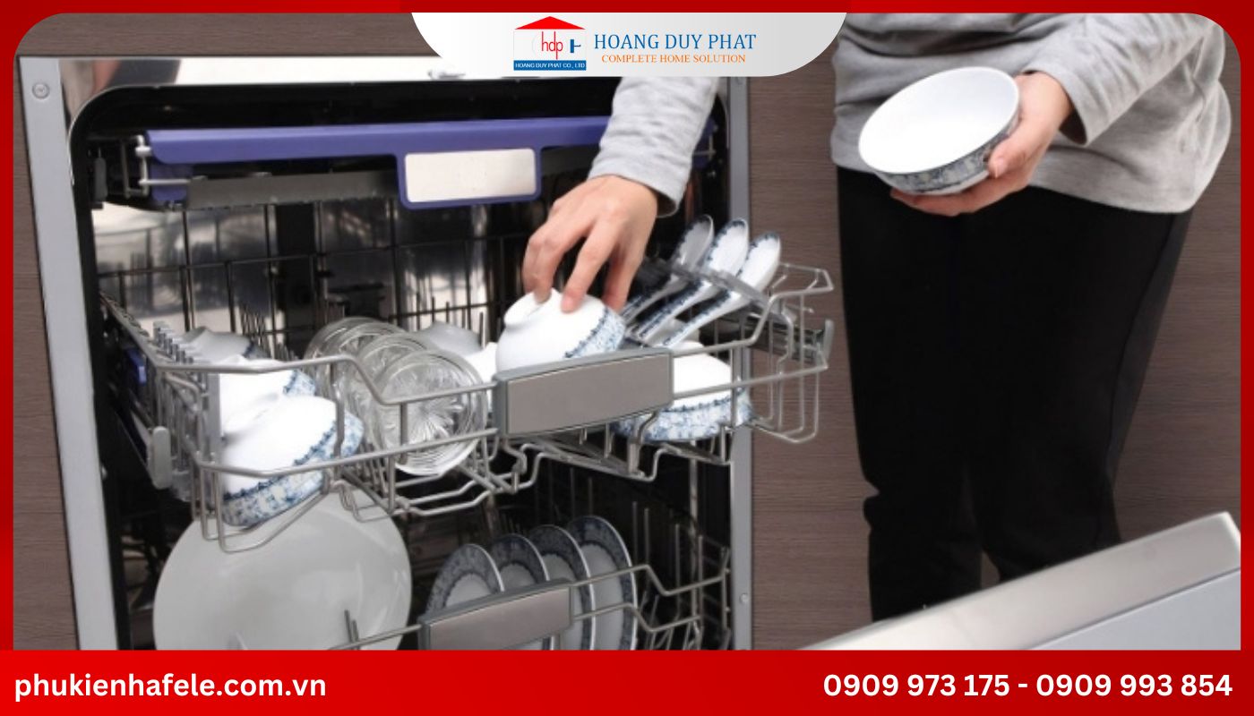 Cách sử dụng tiết kiệm thời gian rửa của máy rửa bát