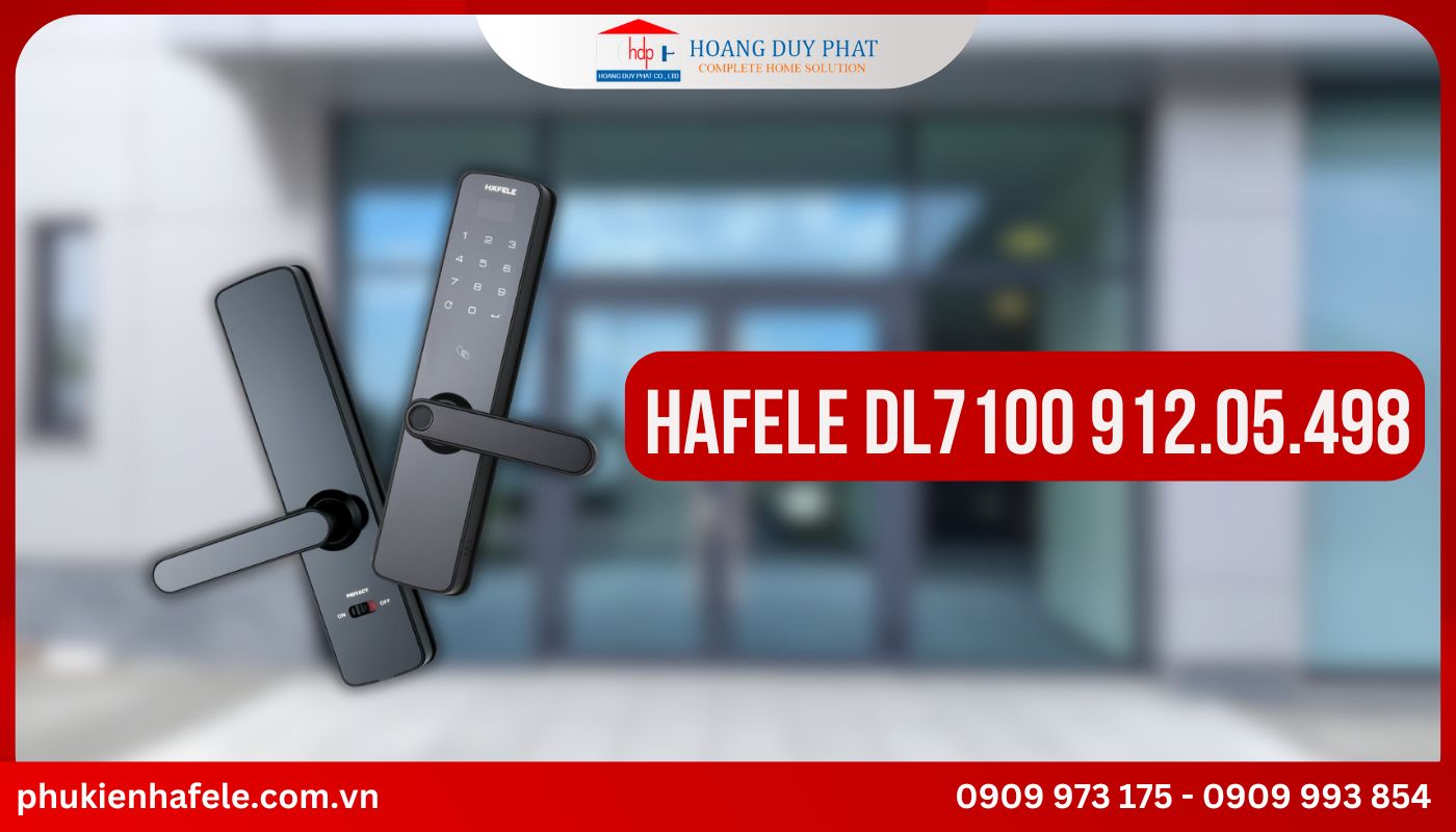 khóa thông minh cửa nhôm Hafele DL7100 912.05.498