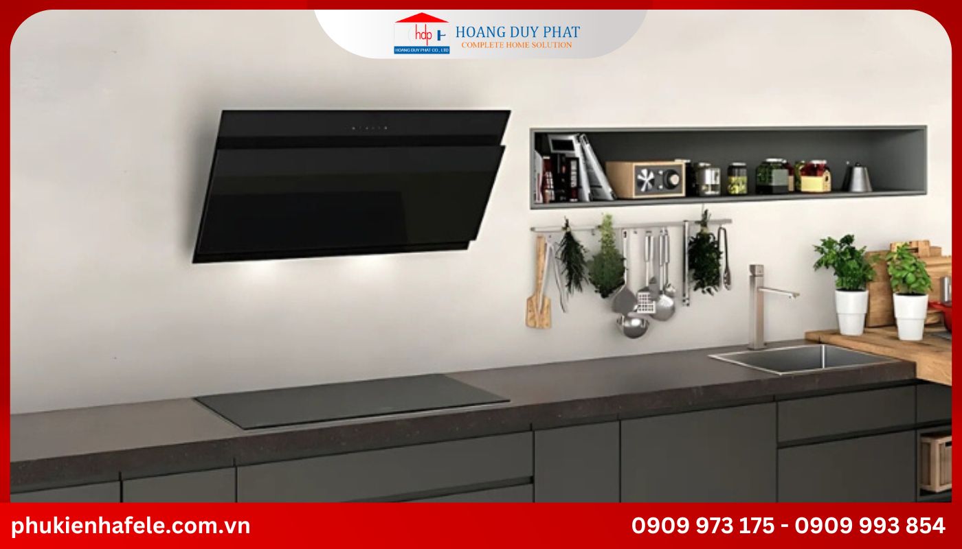 Máy hút mùi kính vát là gì