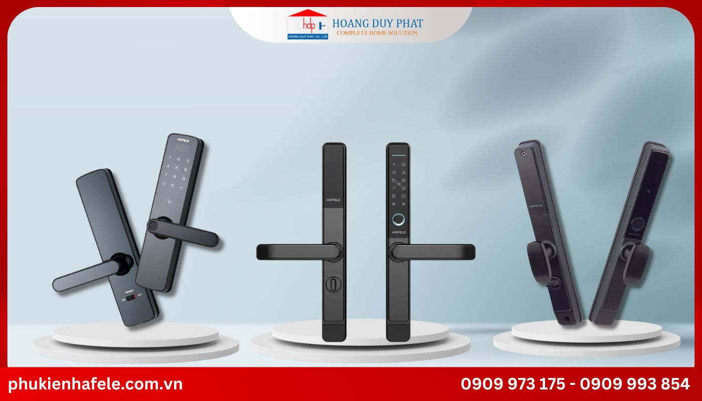 Đặc điểm nổi bật khóa vân tay cửa nhôm Hafele
