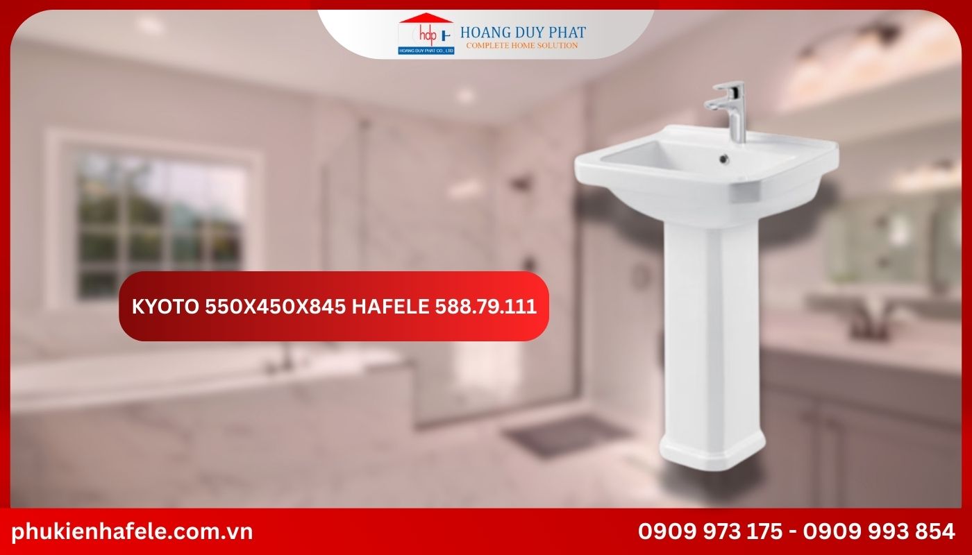 Chậu lavabo 550x450x845 Hafele 588.79.111