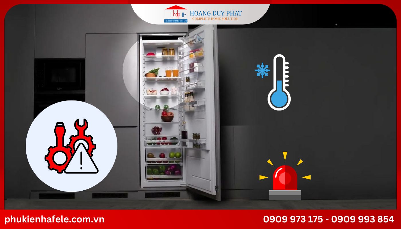 Cách nhận biết tủ lạnh thương hiệu Hafele đang bị lỗi Cách nhận biết tủ lạnh thương hiệu Hafele đang bị lỗi