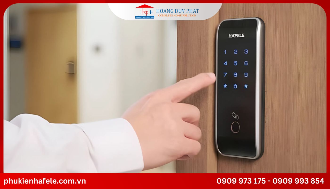 Khóa điện tử Hafele không đổi được mật khẩu Khóa điện tử Hafele không đổi được mật khẩu