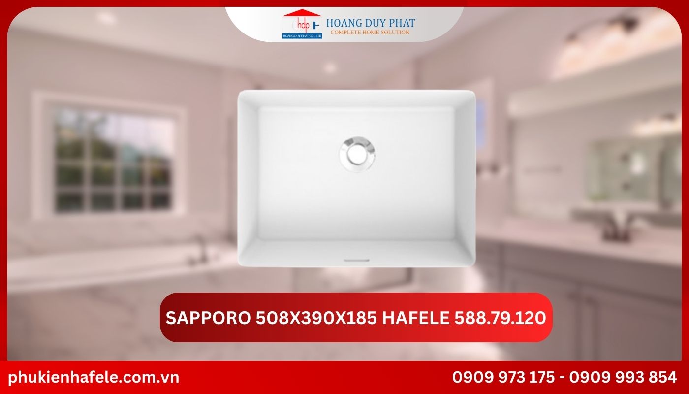 Chậu lavabo âm bàn Hafele