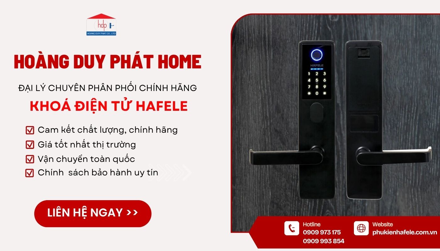 Mua khóa Hafele ở đâu uy tín, đảm bảo chính hãng?