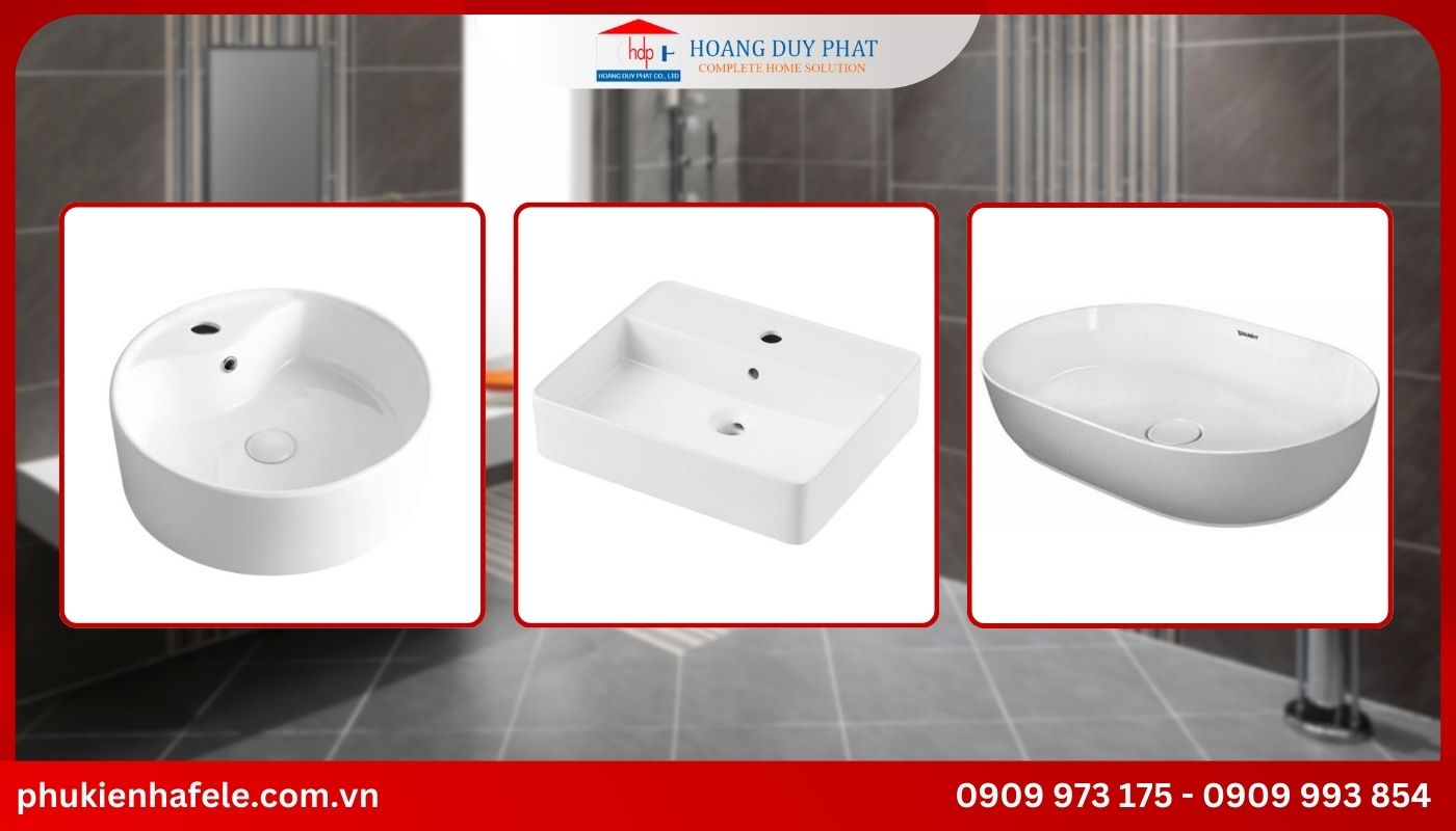 chậu lavabo hafele với thiết kế sang trọng