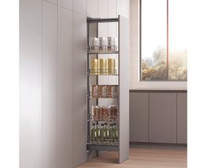 Tủ đồ khô 5 tầng 400mm Nan Ovan Inox 304 Hafele 595.71.047 image 1