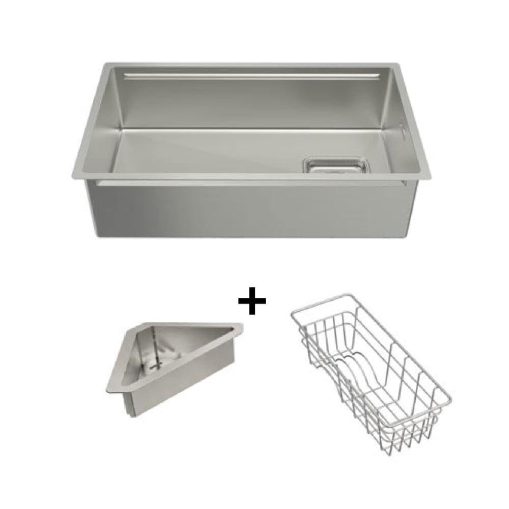 Chậu inox Hafele 760mm HS26-SSN1S-7644 567.24.400 Chậu inox Hafele 760mm HS26-SSN1S-7644 567.24.400